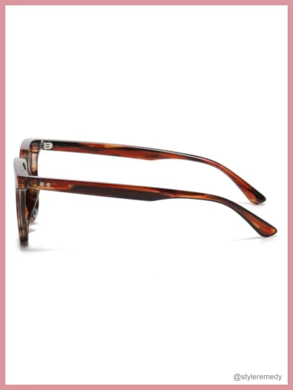 Polarized Square Sunglasses UV400 Protection Retro Acetate Frame